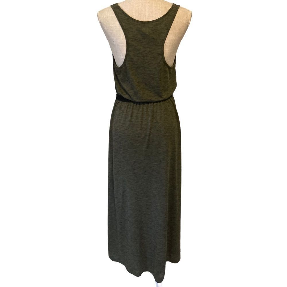 Silence + Noise Urban outfitters Olive green Racerback maxi dress XS - Picture 3 of 4